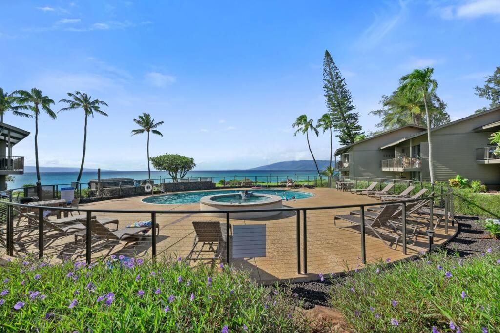 Coral Cove-Poolside Condo And Panoramic Ocean View Kahana Exteriér fotografie