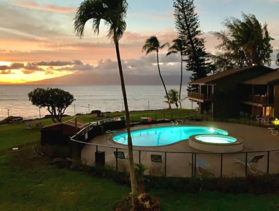 Coral Cove-Poolside Condo And Panoramic Ocean View Kahana Exteriér fotografie